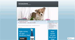 Desktop Screenshot of dekunstkennel.wordpress.com