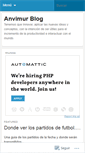 Mobile Screenshot of anvimur.wordpress.com