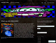 Tablet Screenshot of creachertoons.wordpress.com