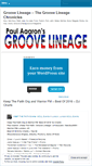 Mobile Screenshot of groovelineage.wordpress.com