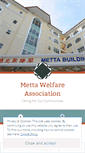 Mobile Screenshot of mettawelfareassociation.wordpress.com