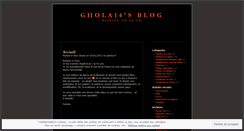 Desktop Screenshot of ghola14.wordpress.com