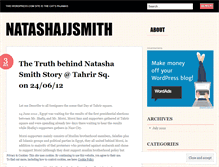 Tablet Screenshot of natashajjsmith.wordpress.com