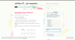 Desktop Screenshot of filmit.wordpress.com