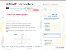 Tablet Screenshot of filmit.wordpress.com