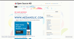 Desktop Screenshot of opensourcemd.wordpress.com