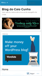Mobile Screenshot of caiocunha.wordpress.com