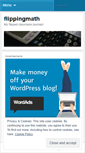 Mobile Screenshot of flippingmath.wordpress.com