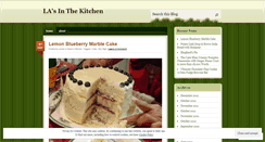 Desktop Screenshot of lasinthekitchen.wordpress.com