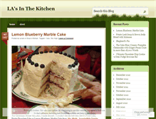 Tablet Screenshot of lasinthekitchen.wordpress.com