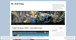 Desktop Screenshot of mt1820today.wordpress.com