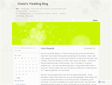 Tablet Screenshot of chelsi83.wordpress.com