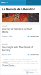 Mobile Screenshot of lasocietedeliberation.wordpress.com