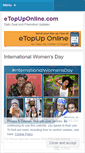 Mobile Screenshot of etopuponline.wordpress.com