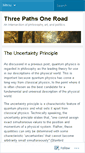 Mobile Screenshot of 3paths1road.wordpress.com