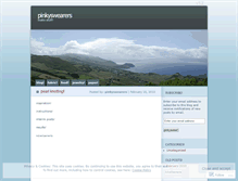 Tablet Screenshot of pinkyswearers.wordpress.com