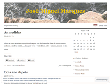Tablet Screenshot of jmiguelmarques.wordpress.com