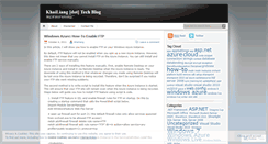 Desktop Screenshot of khailiangtech.wordpress.com