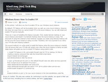 Tablet Screenshot of khailiangtech.wordpress.com