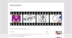 Desktop Screenshot of mindofmrgseff.wordpress.com
