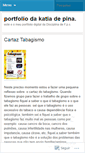 Mobile Screenshot of katiapina.wordpress.com