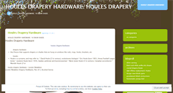 Desktop Screenshot of houlesdraperyhardwareelm.wordpress.com