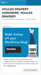Mobile Screenshot of houlesdraperyhardwareelm.wordpress.com
