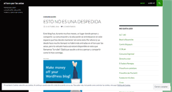 Desktop Screenshot of eltoroporlasastas.wordpress.com