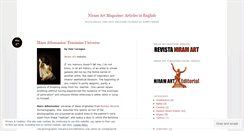 Desktop Screenshot of niramartmagazine.wordpress.com