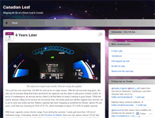 Tablet Screenshot of canadianleaf.wordpress.com