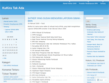 Tablet Screenshot of kukiratakada.wordpress.com