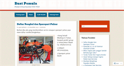 Desktop Screenshot of buatpemula.wordpress.com