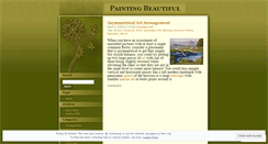 Desktop Screenshot of paintingbeautiful.wordpress.com