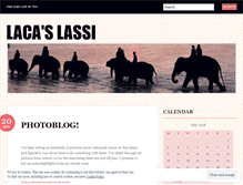 Tablet Screenshot of lacaslassi.wordpress.com