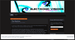 Desktop Screenshot of electronicvisions.wordpress.com