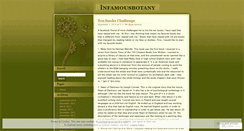 Desktop Screenshot of infamousginger.wordpress.com