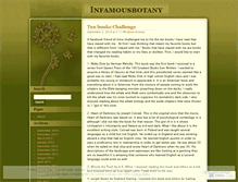 Tablet Screenshot of infamousginger.wordpress.com