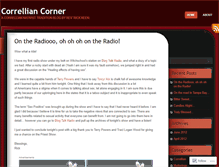 Tablet Screenshot of correlliancorner.wordpress.com