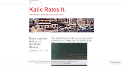 Desktop Screenshot of katieratesit.wordpress.com