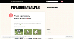 Desktop Screenshot of pipernoravalper.wordpress.com