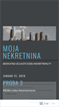 Mobile Screenshot of mojanekretnina.wordpress.com