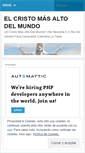 Mobile Screenshot of elcristomasalto.wordpress.com