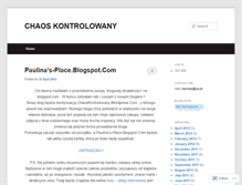 Tablet Screenshot of chaoskontrolowany.wordpress.com