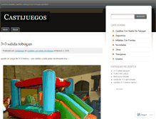 Tablet Screenshot of castijuegosventas.wordpress.com