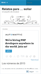 Mobile Screenshot of bellarelatos.wordpress.com