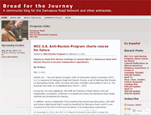 Tablet Screenshot of breadforthejourney.wordpress.com
