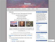 Tablet Screenshot of bessie.wordpress.com