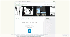 Desktop Screenshot of geekadvertising.wordpress.com