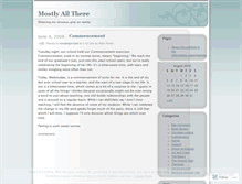 Tablet Screenshot of mostlyallthere.wordpress.com
