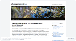 Desktop Screenshot of glocalperspectives.wordpress.com